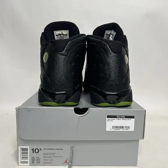 Nike Shoes Air Jordan 13 Retro “Altitude/Black Green” 2017 - Picture 5 of 9